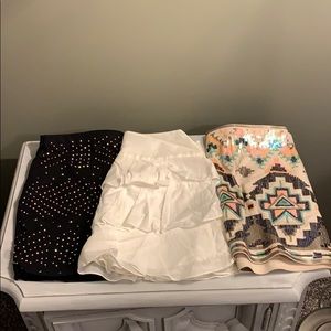 Lot of express skirts
